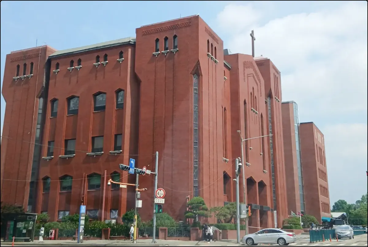 용산구 소재 교회 외벽발수공사 시공 후