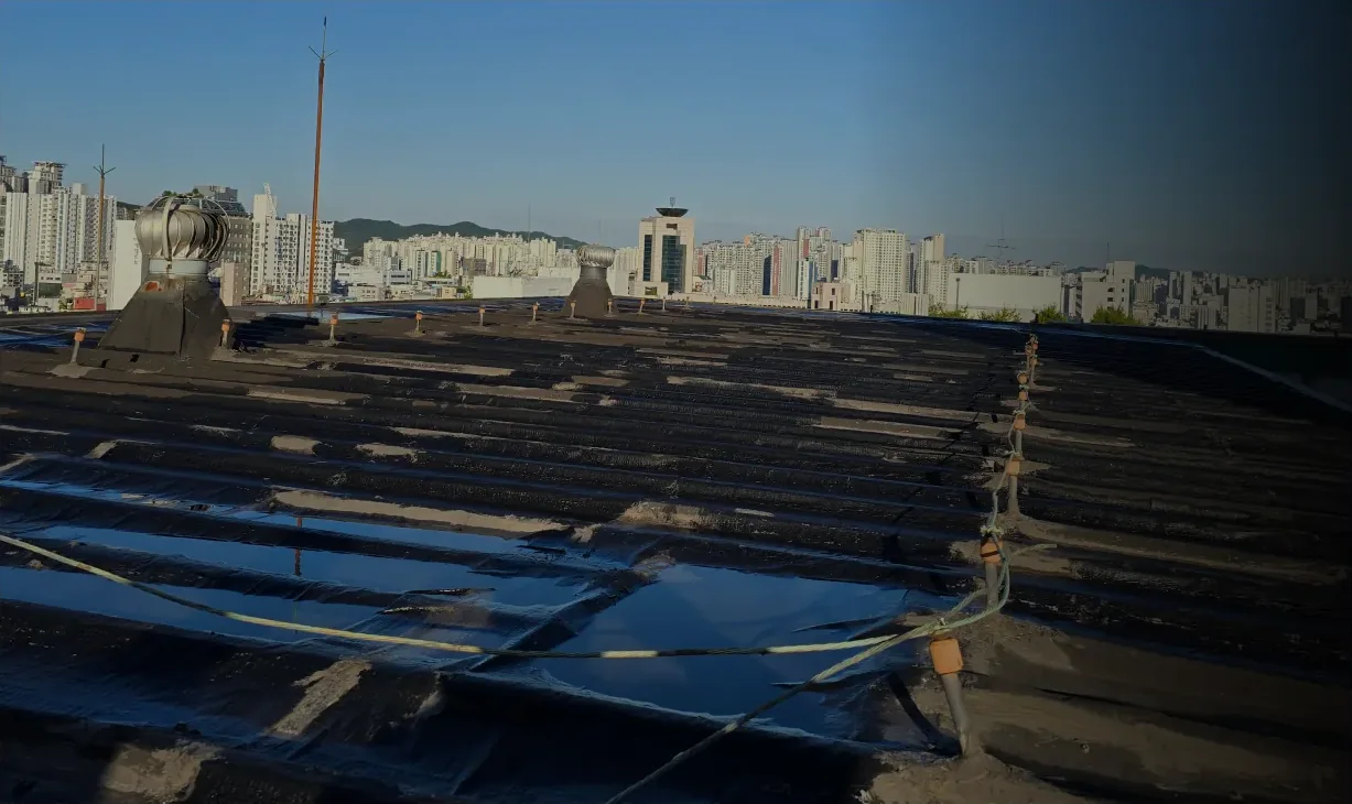 부천시 연세본사랑병원 지붕 및 판넬방수 시공 전