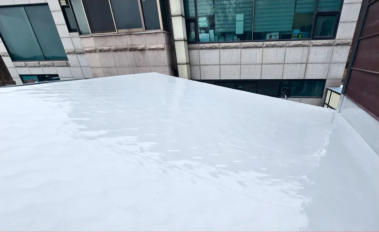 부천시 춘의동 243 지붕 및 판넬방수 시공 후