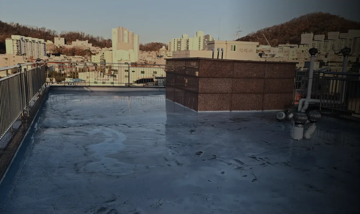 서오릉로 195 구산빌딩 옥상 — 시공 전
